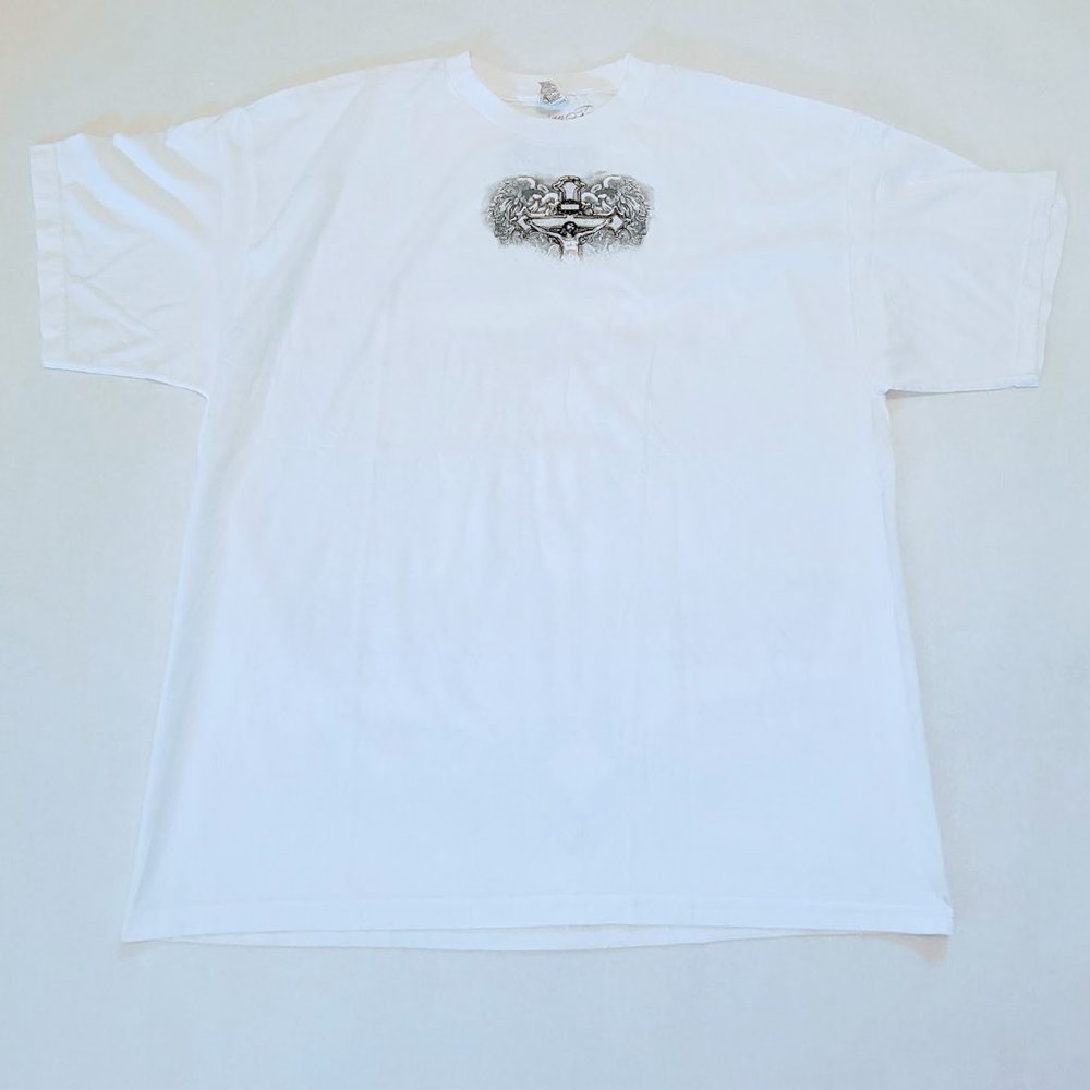 Rare "In The Name Of The Lord" I.N.R.I Graphic T Shirt. Size 2XL.